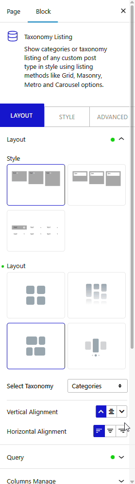 How to Show Category Listing in Custom Metro Layout in WordPress?