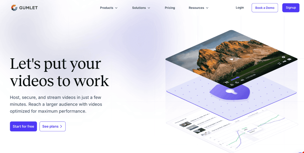 11 Best WordPress Video Hosting Solutions Gumlet enterprise video platform