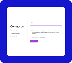 Contact Us Form