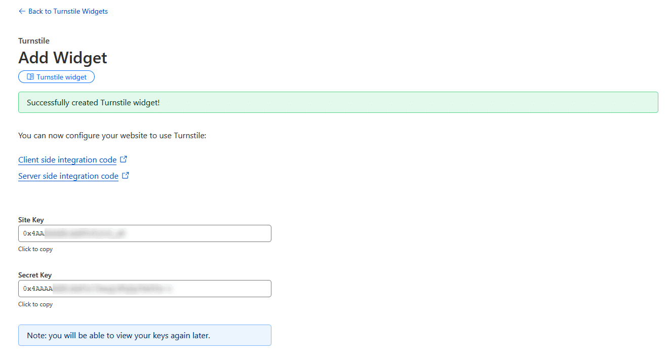 How to Add Cloudflare Turnstile CAPTCHA in WordPress? Cloudflare Turnstile Site Key and Secret Key