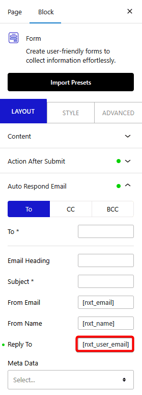 How to Send Custom Email Confirmation to the User from WordPress Form?