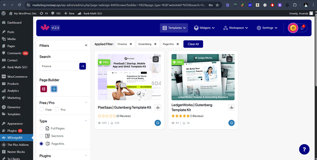 How to Create Finance Website Using WordPress in 15 Minutes
