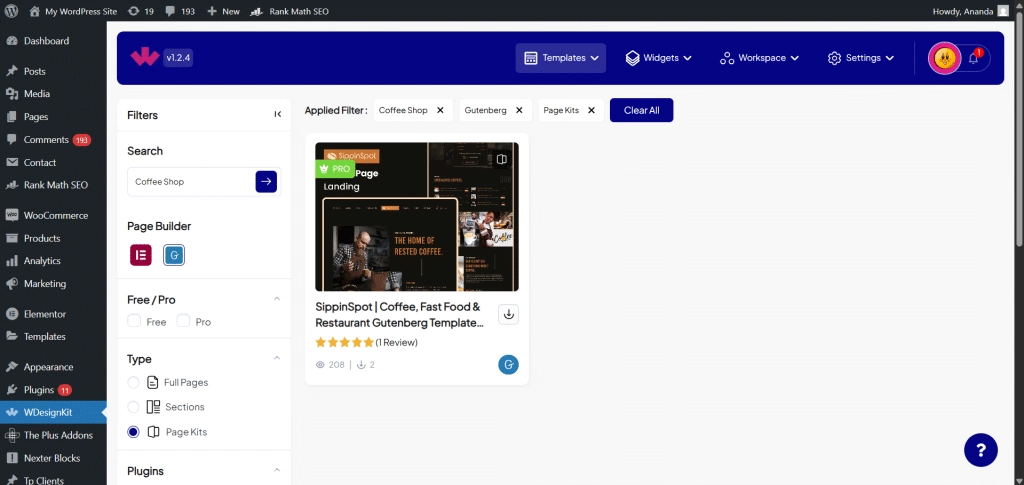 How to Create Coffee Shop Website Using WordPress in 15 Minutes