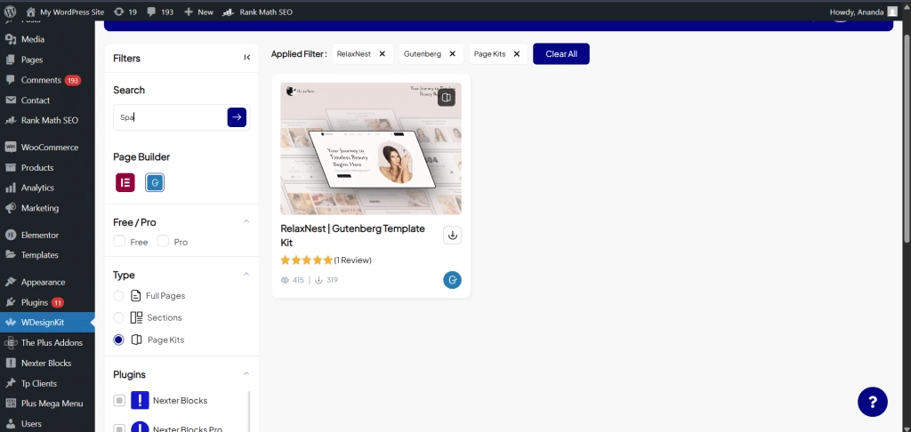 How to Create Spa Website Using WordPress in 15 Minutes