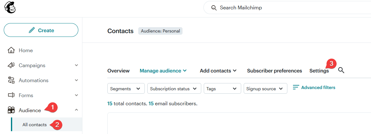 How to Connect Mailchimp to a WordPress Form?