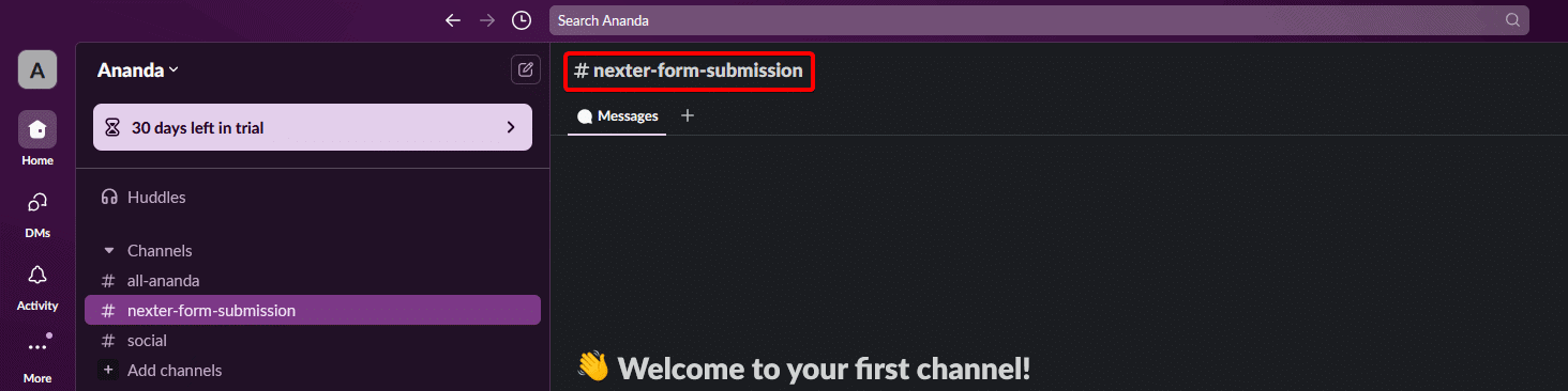 How to Send a Message to a Slack Channel from a WordPress Form?