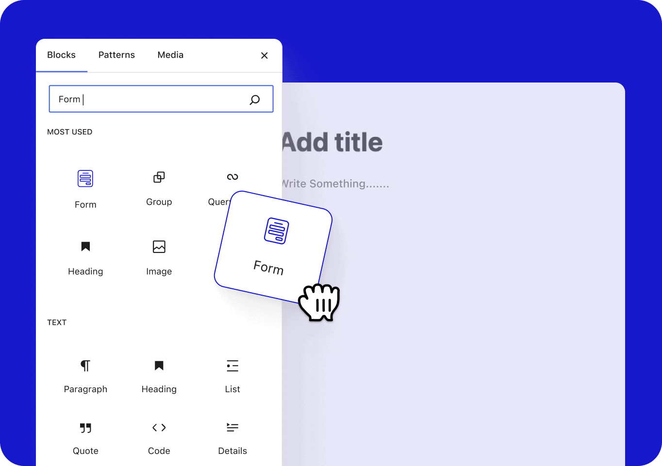 Form Builder Block For WordPress