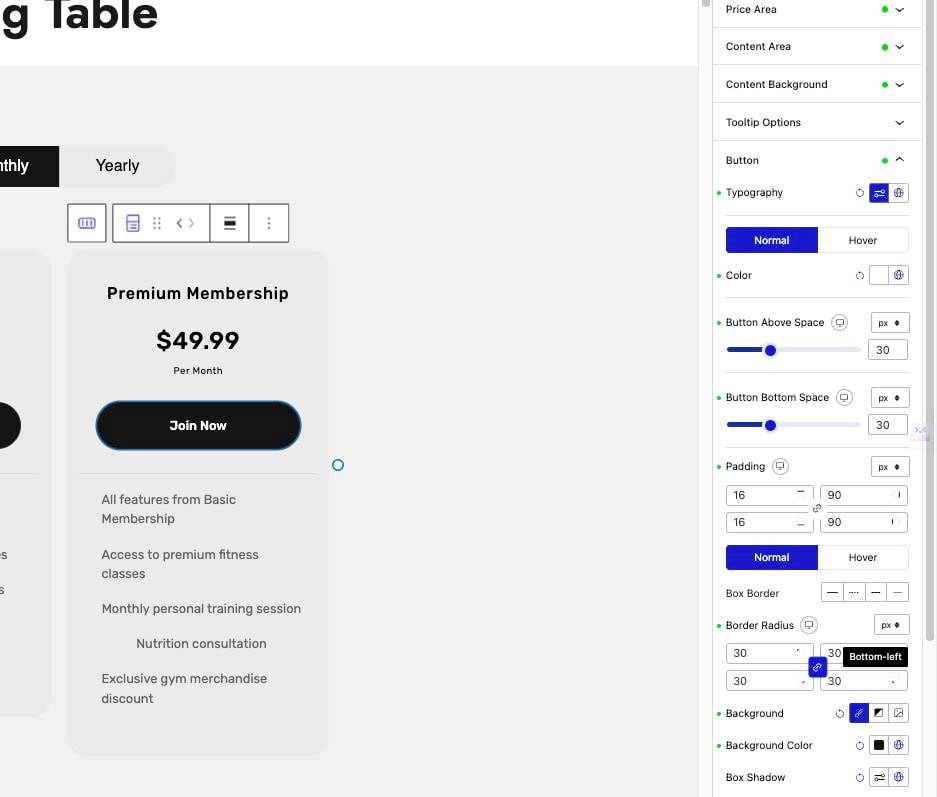 How to Create Multi Column Pricing Table in WordPress (Gutenberg)
