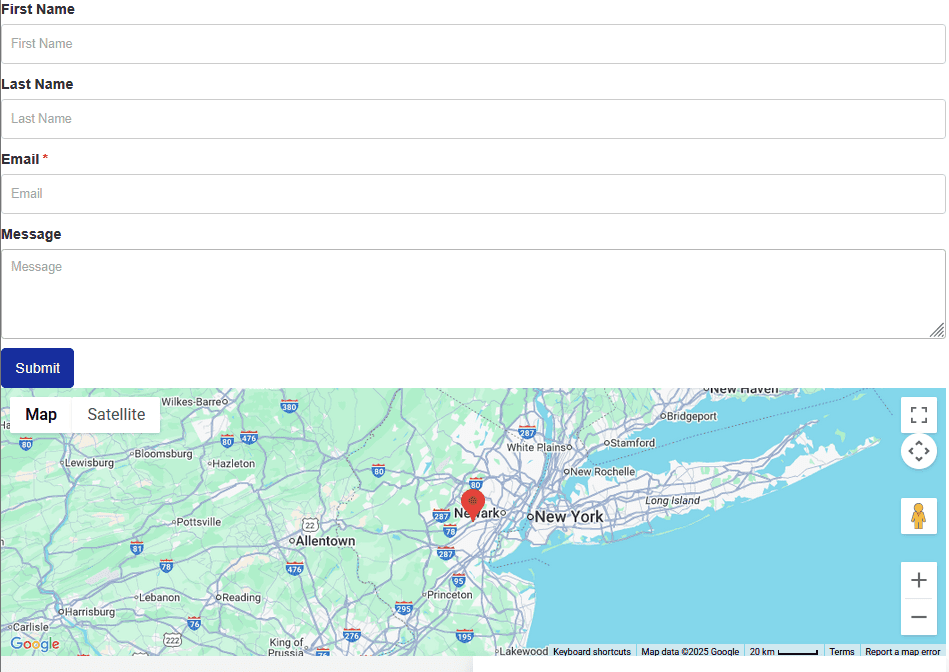 How to Embed Google Maps in WordPress Contact Form