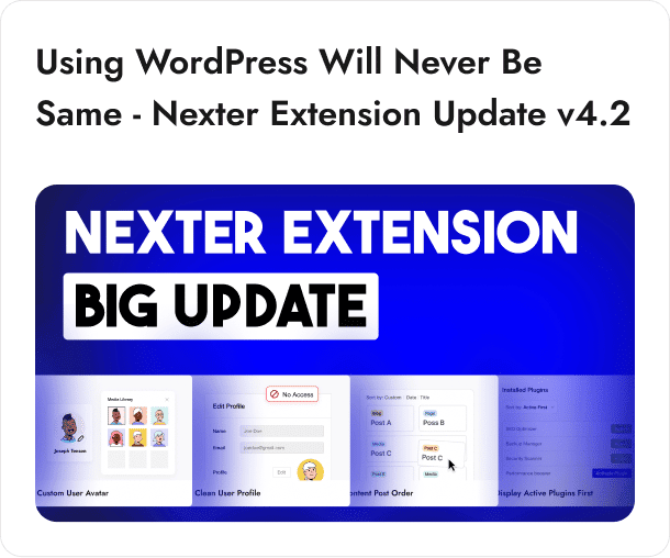 May 2025 Monthly Updates: Nexter v4.2.0 Major Upgrade, Global Styles Revamp, Form Layout Controls & More May 2025 Monthly Updates: Nexter v4.2.0 Major Upgrade, Global Styles Revamp, Form Layout Controls & More