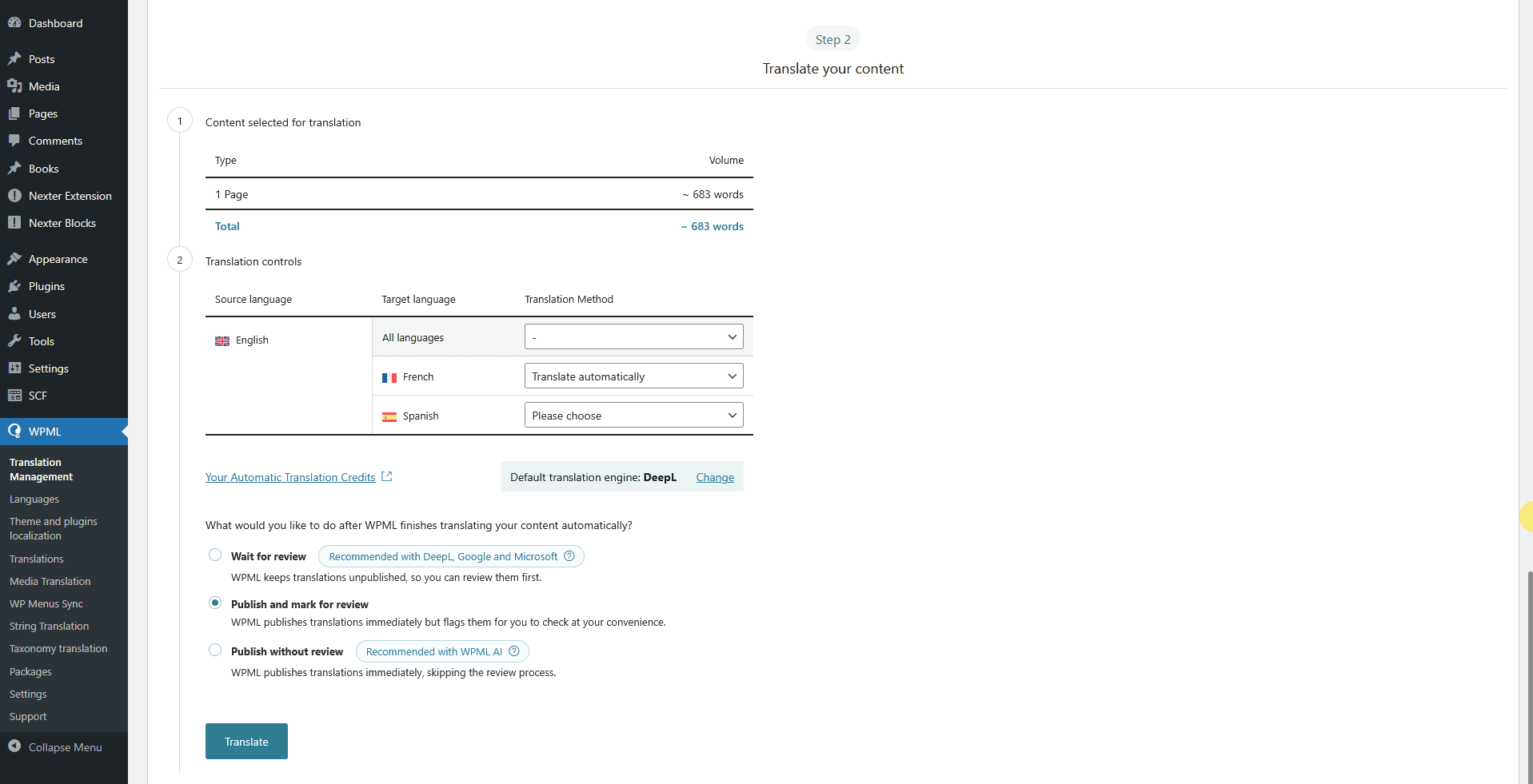 How to Create a Multilingual Website with Nexter Theme and WPML?