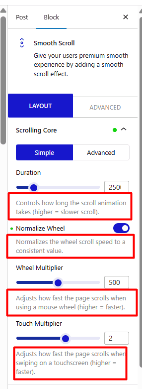 Introducing Blocks Presets, Smooth Scroll Effects & More in Nexter Blocks.