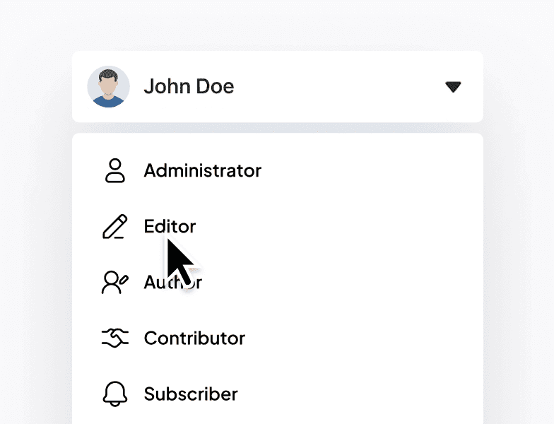 Admin Role Switcher