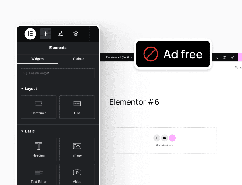 Elementor Ad-Free Mode