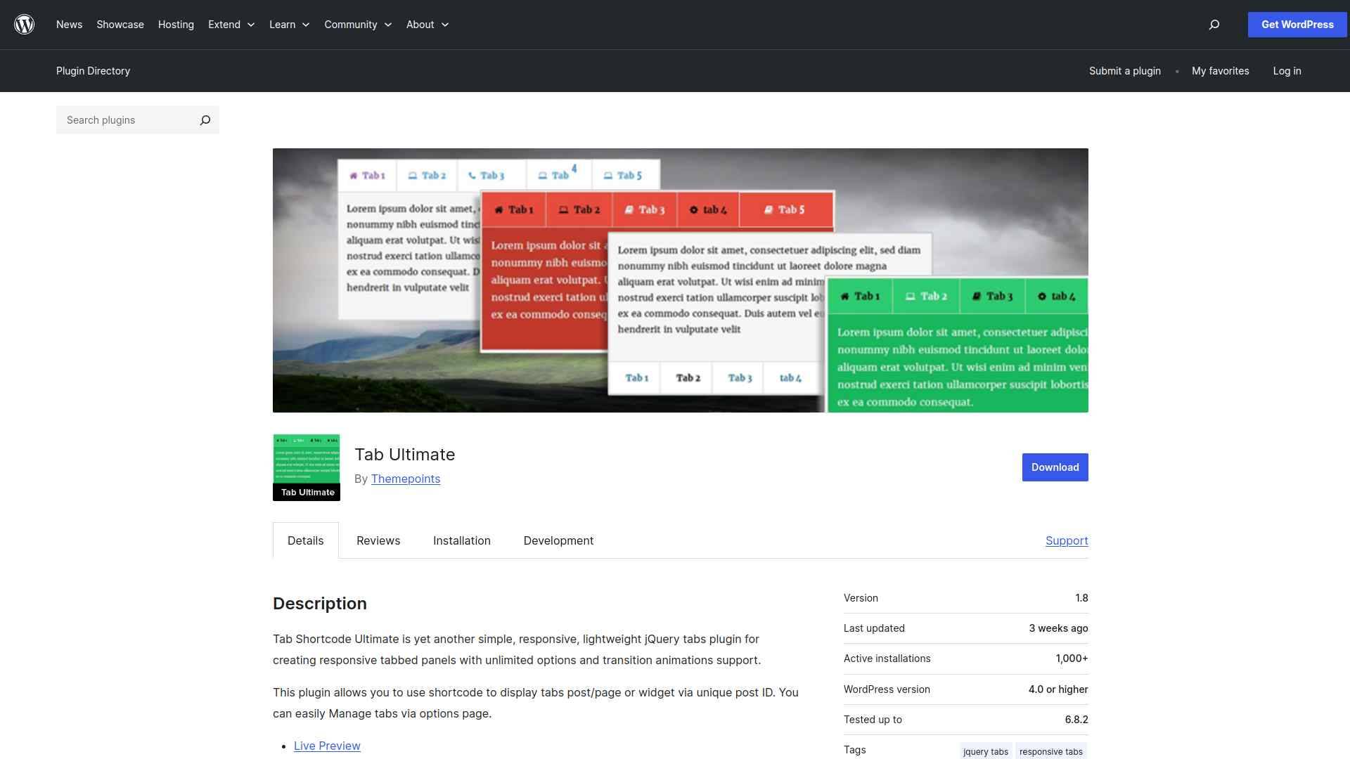 5 Best Tab Plugins for WordPress Compared