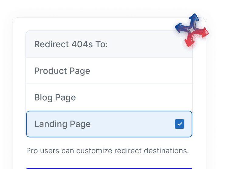 Redirect 404 Error Pages in WordPress