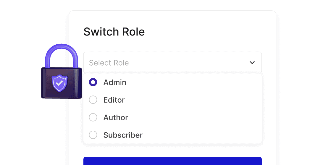 Admin Role Switcher in WordPress