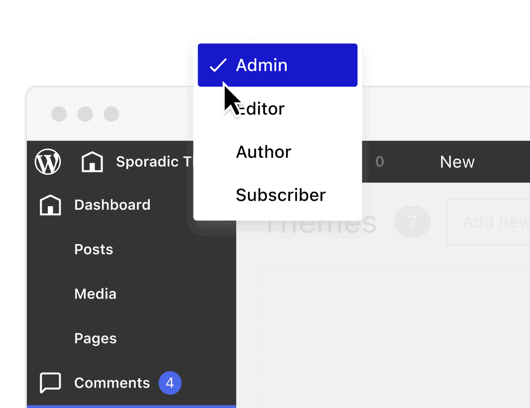 Admin Role Switcher in WordPress