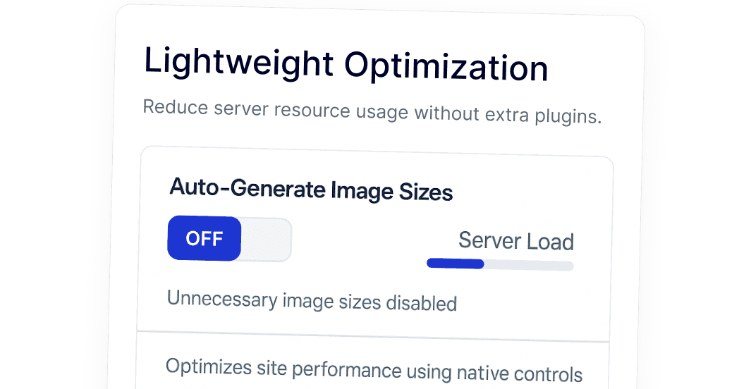 Disable Image Sizes in WordPress