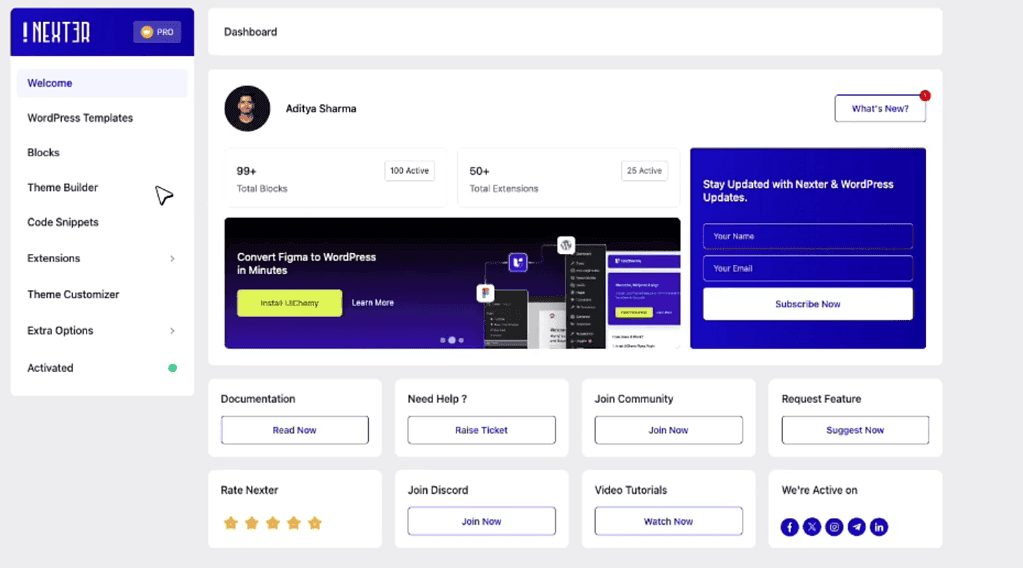 New Nexter Update: Unified Dashboard, Grid View Theme Builder & a Lot More! New Nexter Update: Unified Dashboard, Grid View Theme Builder & a Lot More!