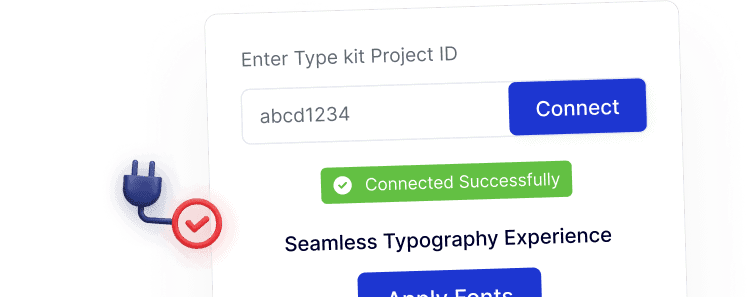 Adobe Fonts Integration for WordPress