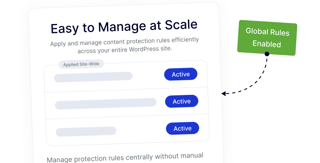 Content Protection for WordPress