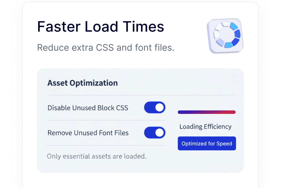Disable Icons in WordPress