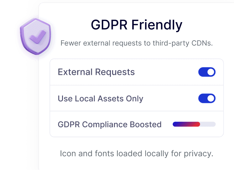 Disable Icons in WordPress