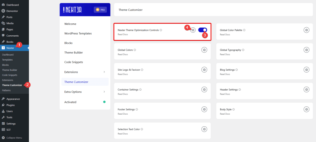 How to Optimize Nexter Theme Features?